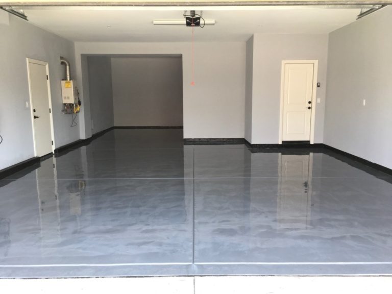 Epoxy garage floor coating